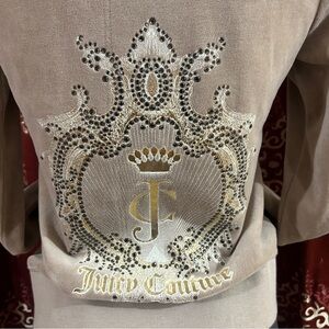 Juicy Couture Velour Zip Up Hoodie